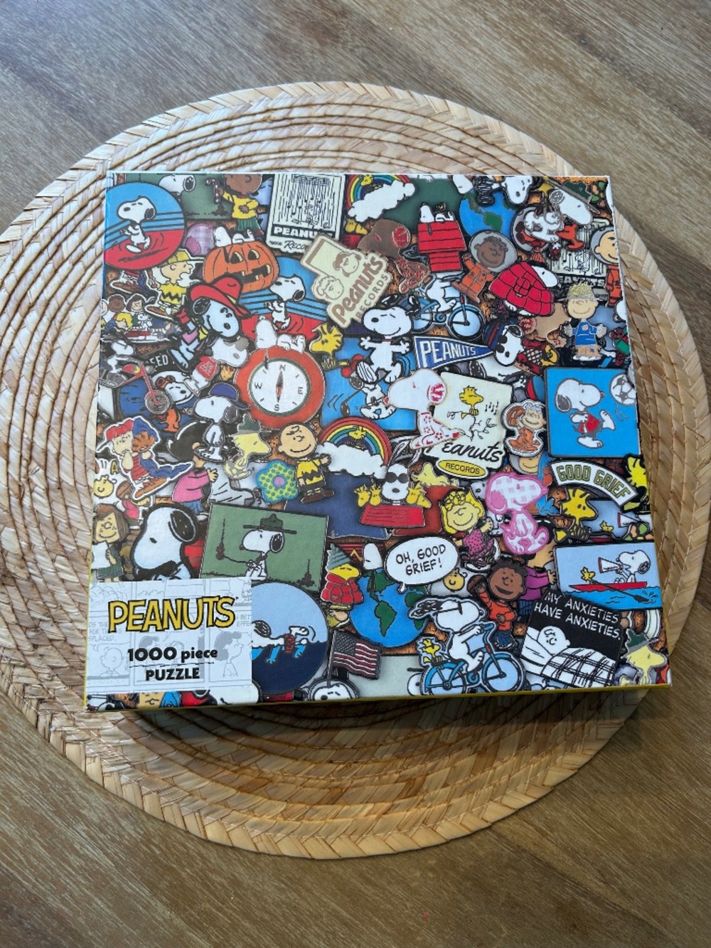 ROSE ART PEANUTS PINS PUZZLE - 1000 PIECES